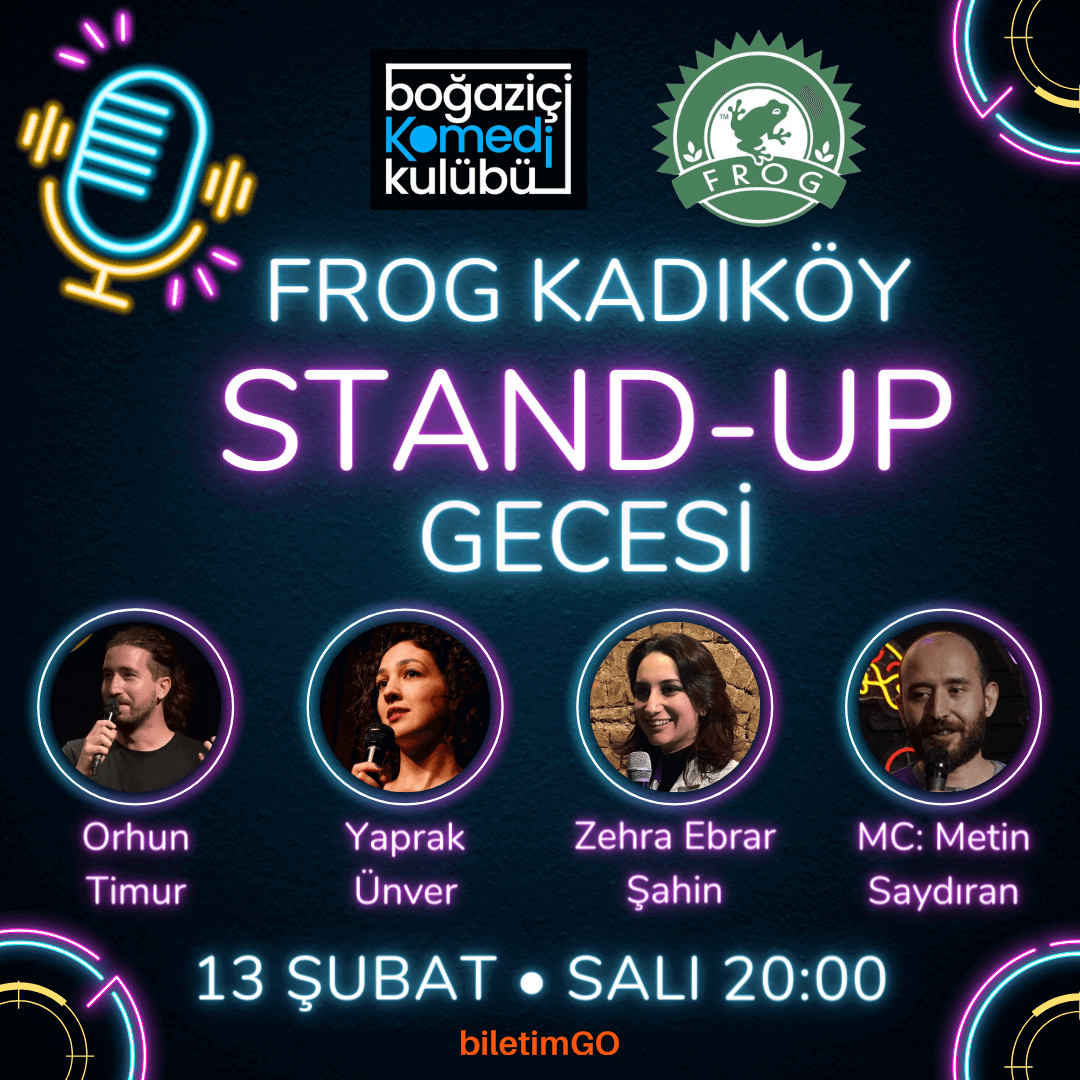Frog Kadıköy Stand-up Gecesi