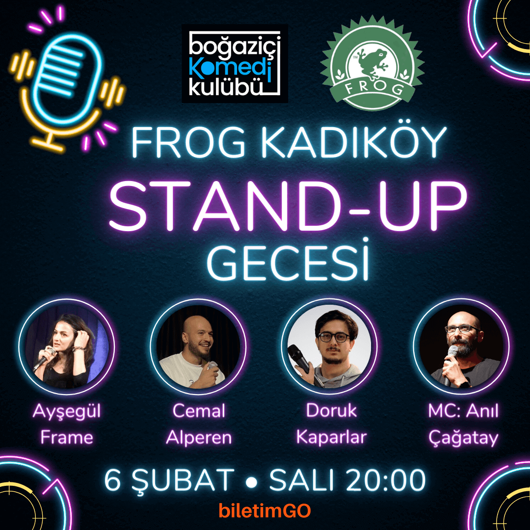 Frog Kadıköy Stand-up Gecesi