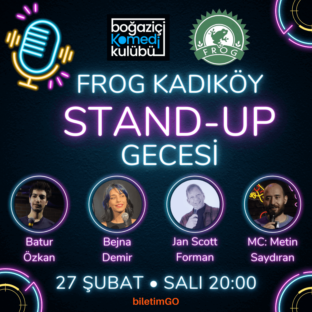 Frog Kadıköy Stand-up Gecesi