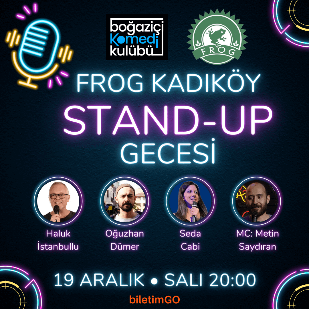 Frog Kadıköy Stand-up Gecesi