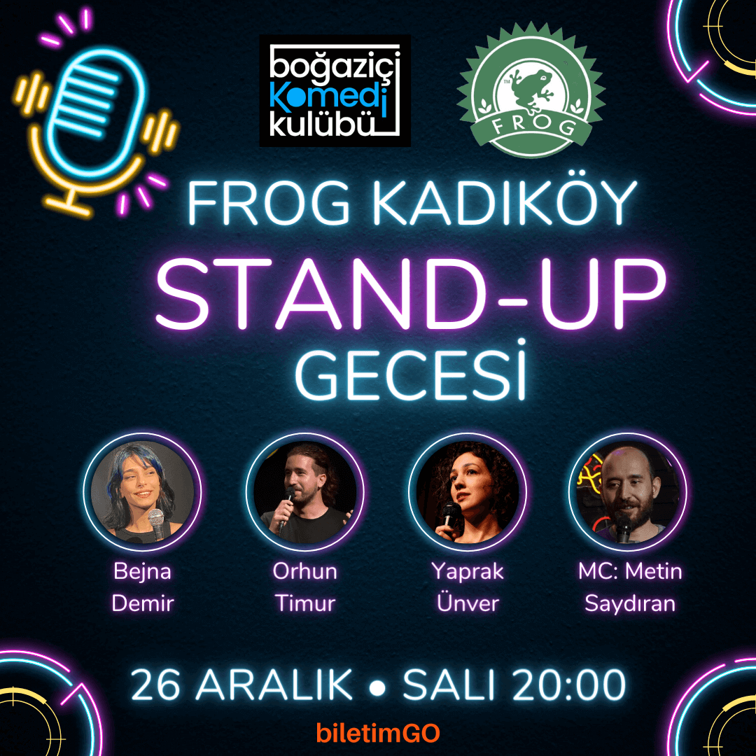 Frog Kadıköy Stand-up Gecesi