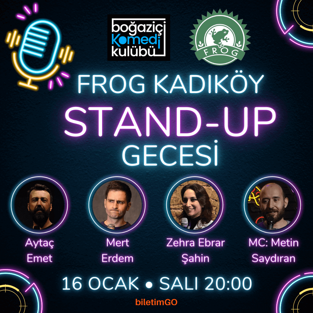 Frog Kadıköy Stand-up Gecesi