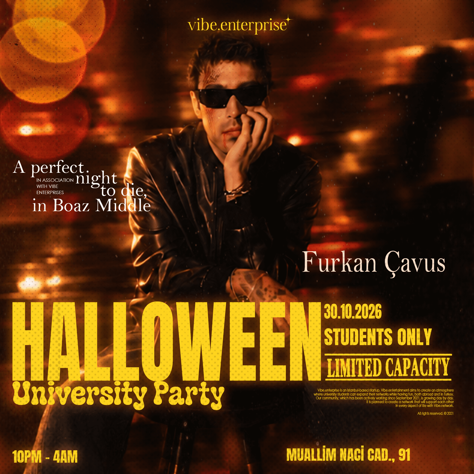 FURKAN ÇAVUŞ HALLOWEEN PARTY