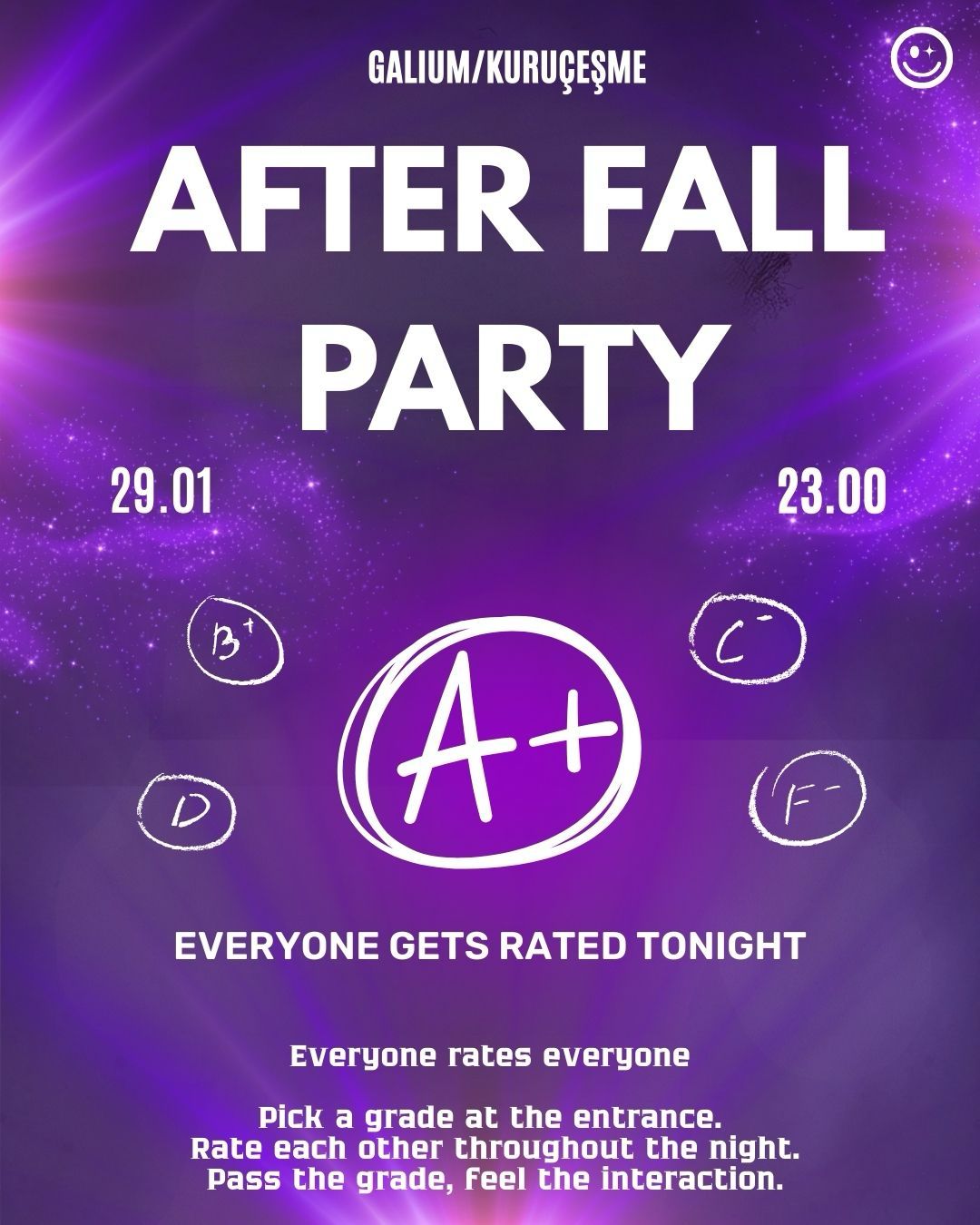 Galium 29 Ocak After Fall Party