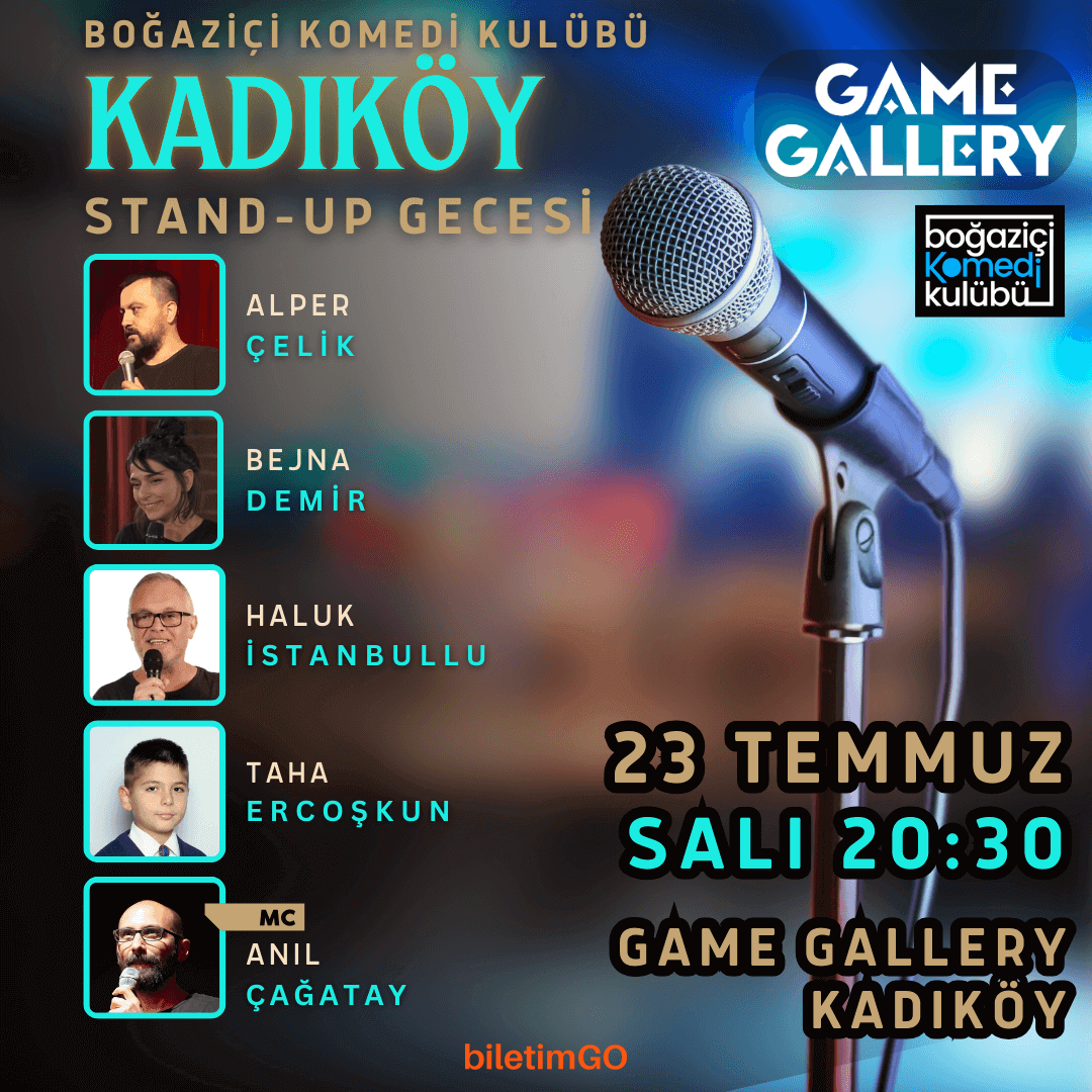 Game Gallery Kadıköy Stand-up Gecesi