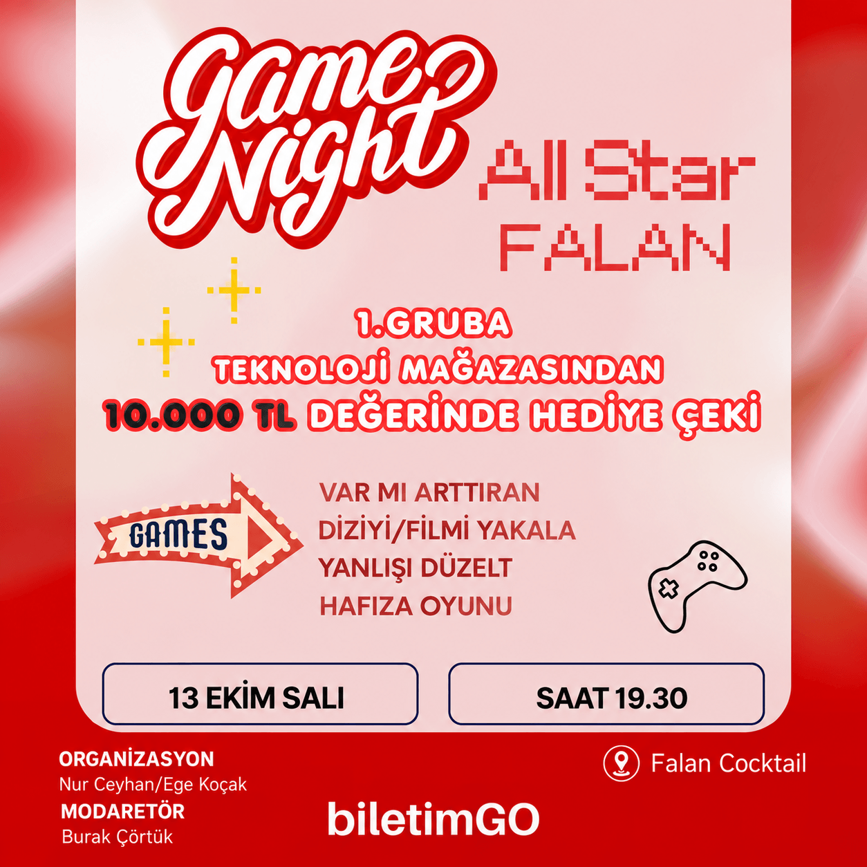Game Night All Star Falan