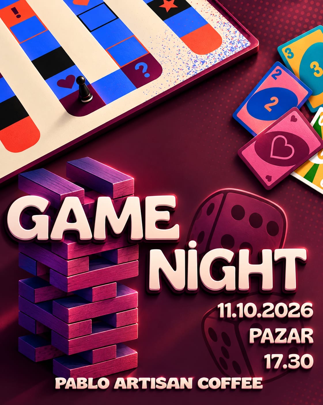 GAME NİGHT ETKİNLİĞİ