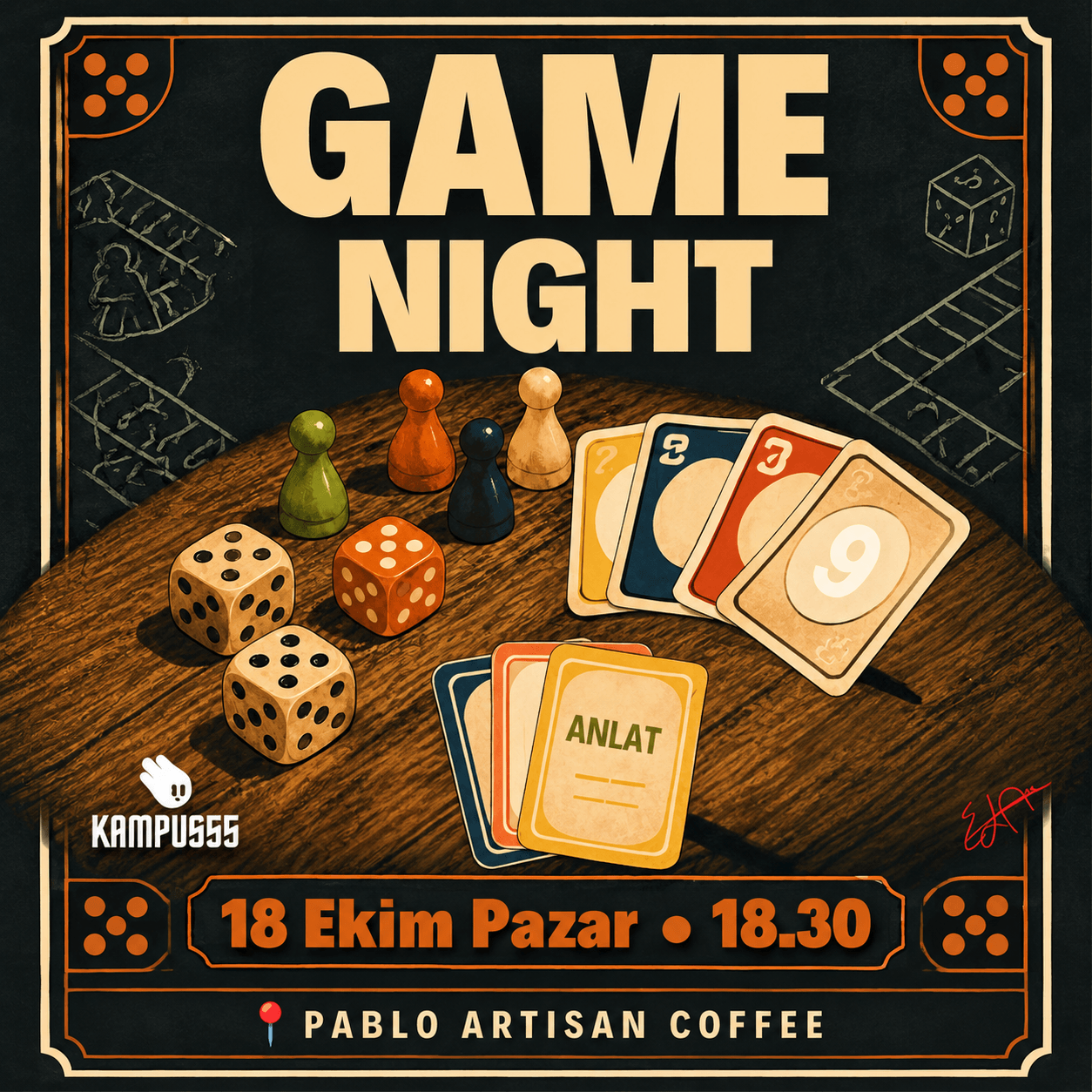 Game Night Etklinliği!