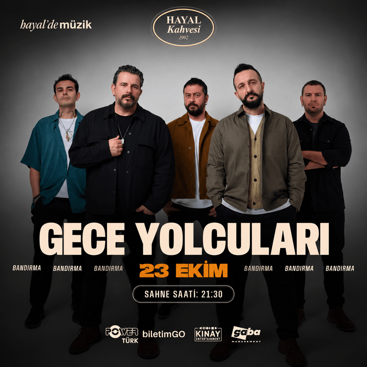 Gece Yolcuları Bandırma Konseri