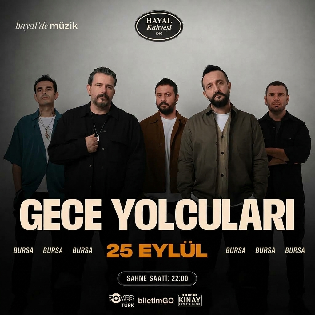 Gece Yolcuları Bursa Konseri