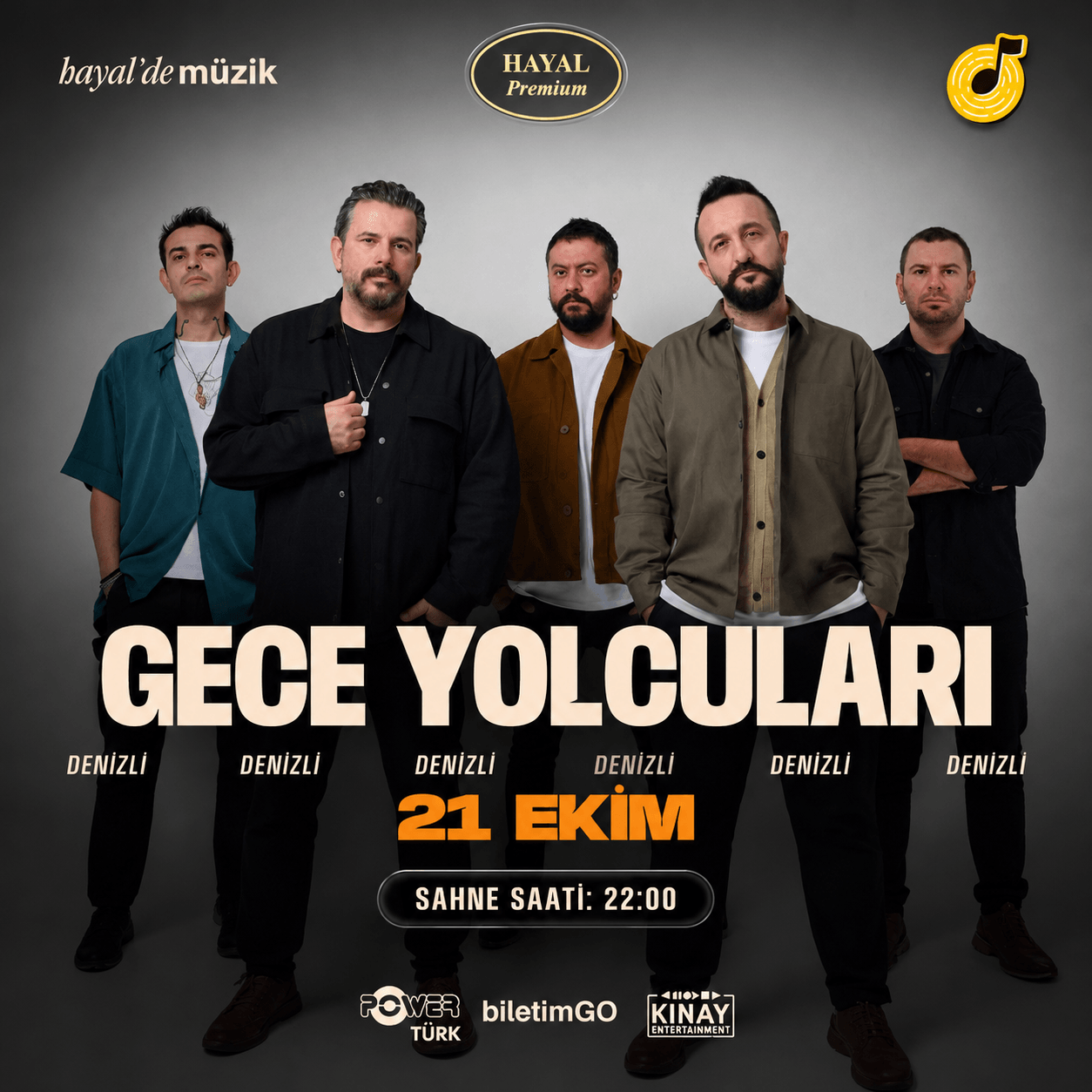 Gece Yolcuları Denizli Konseri