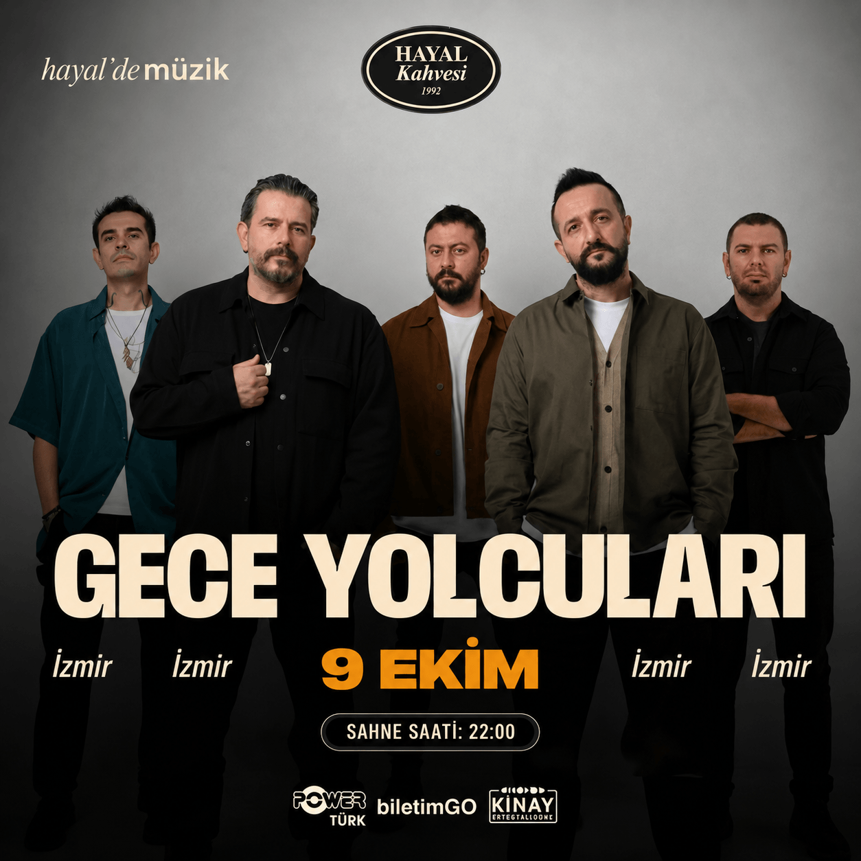 Gece Yolcuları İzmir Konseri