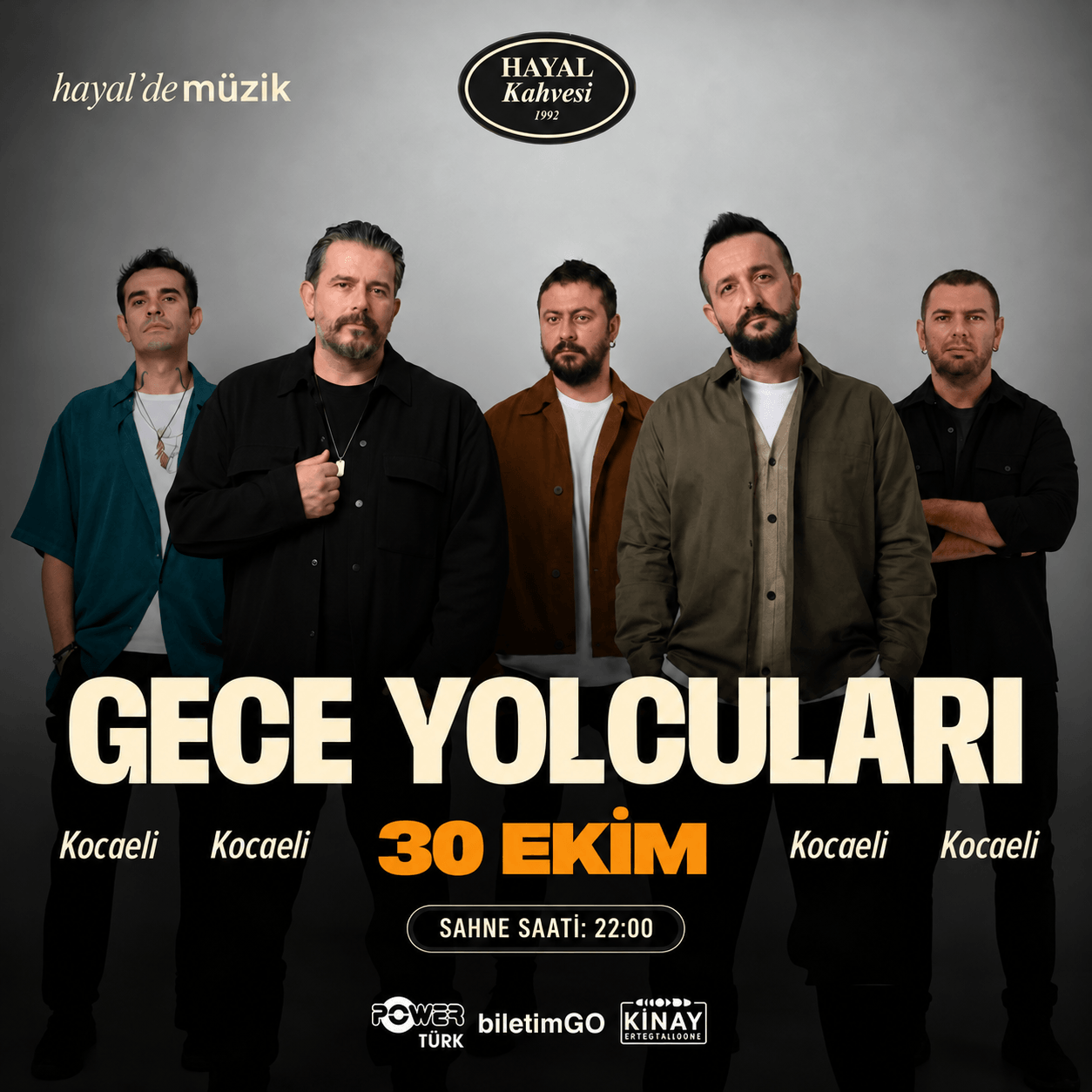 Gece Yolcuları Kocaeli Konseri