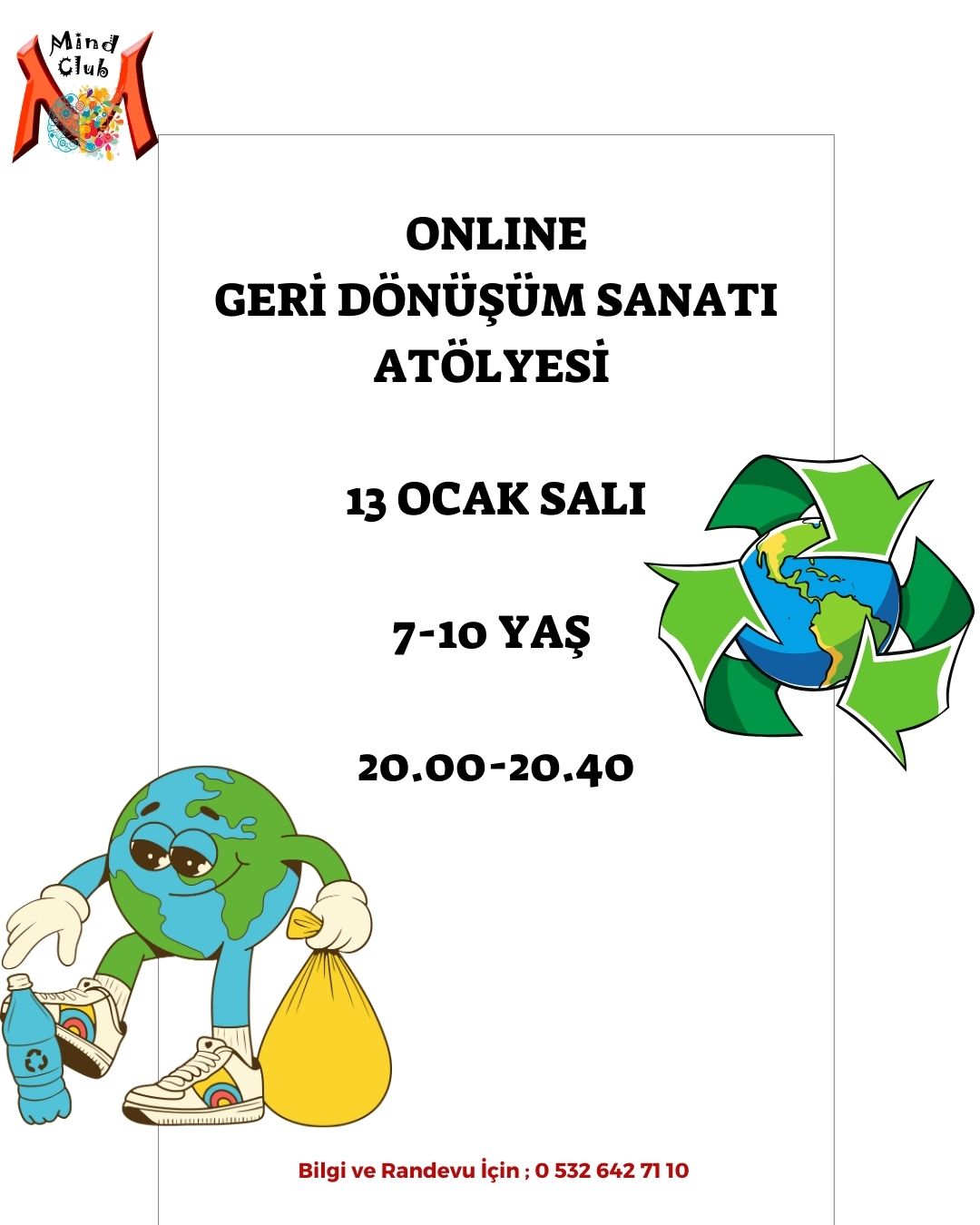 Geri Dönüşüm Sanatı Atölyesi
