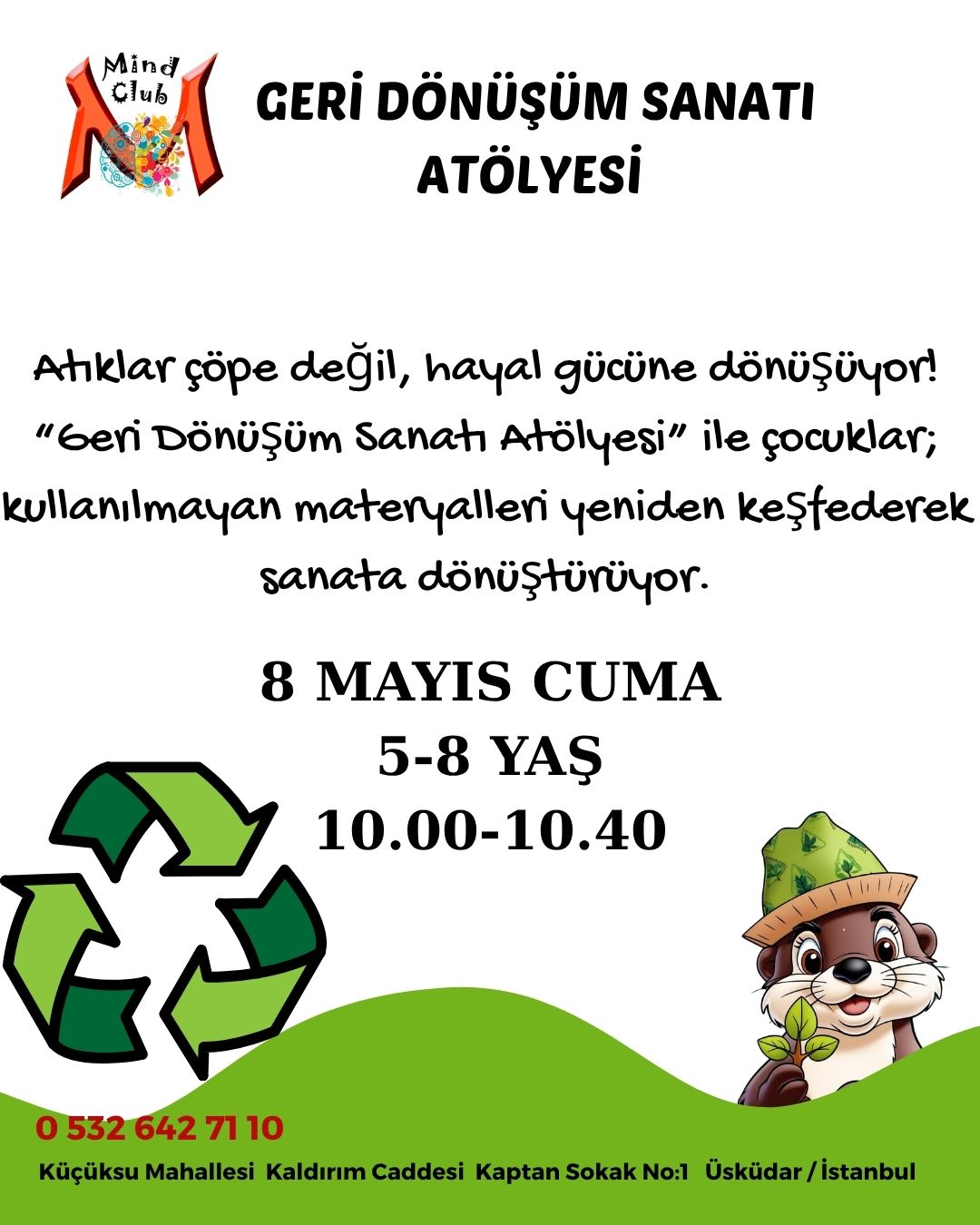 Geri Dönüşüm Sanatı Atölyesi