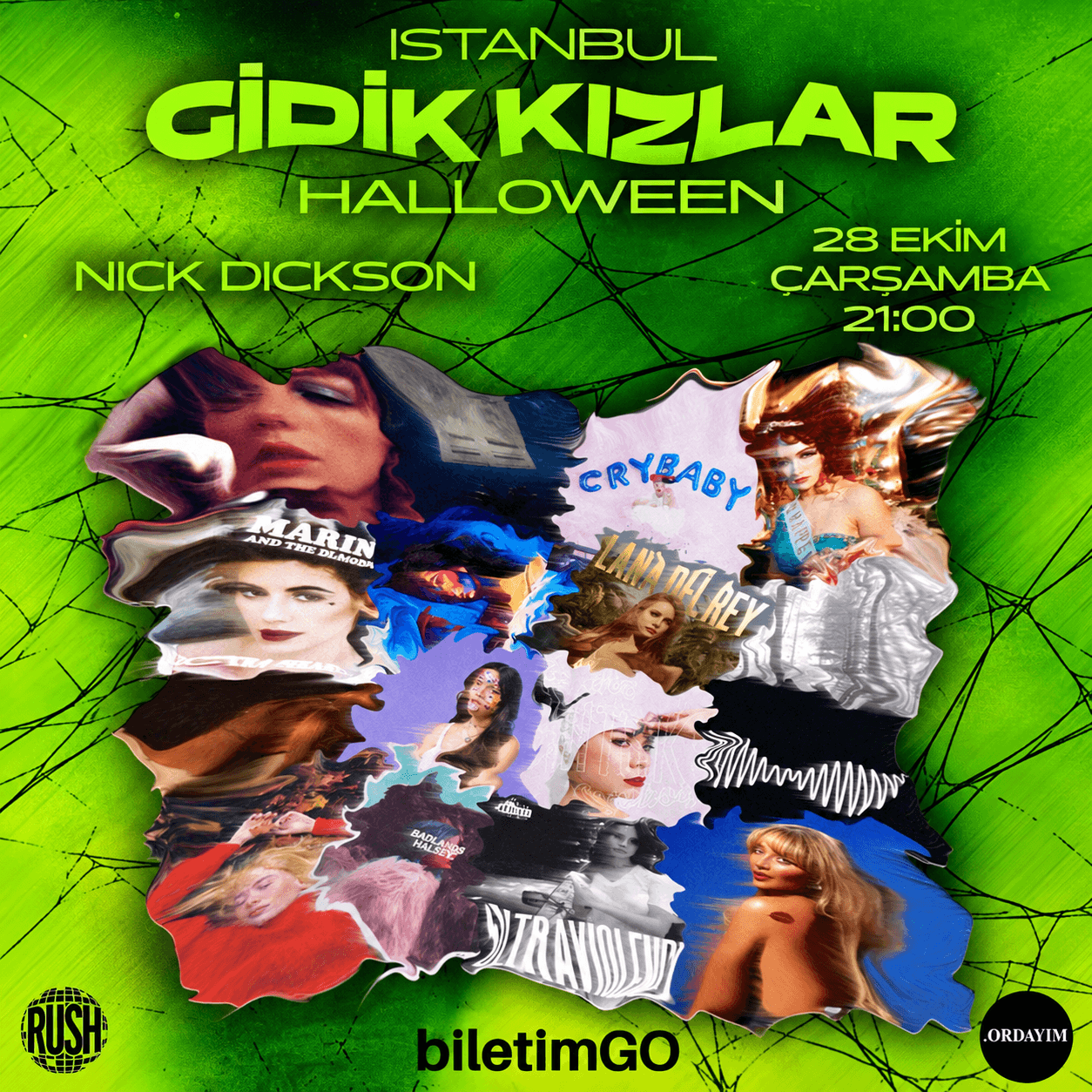 GİDİK KIZLAR ISTANBUL HALLOWEEN PARTY