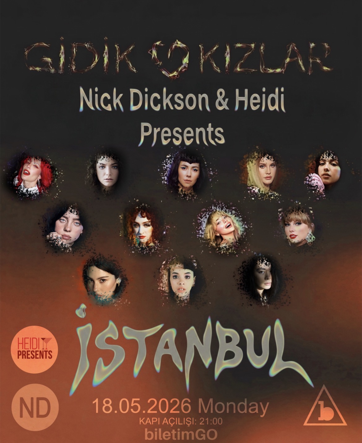 GİDİK KIZLAR ISTANBUL PARTY