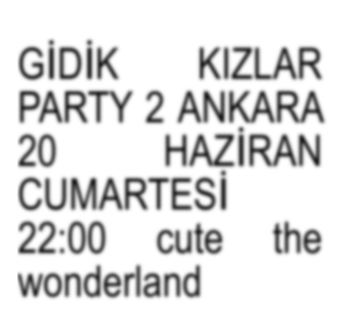 GİDİK KIZLAR PARTY 2 ANKARA