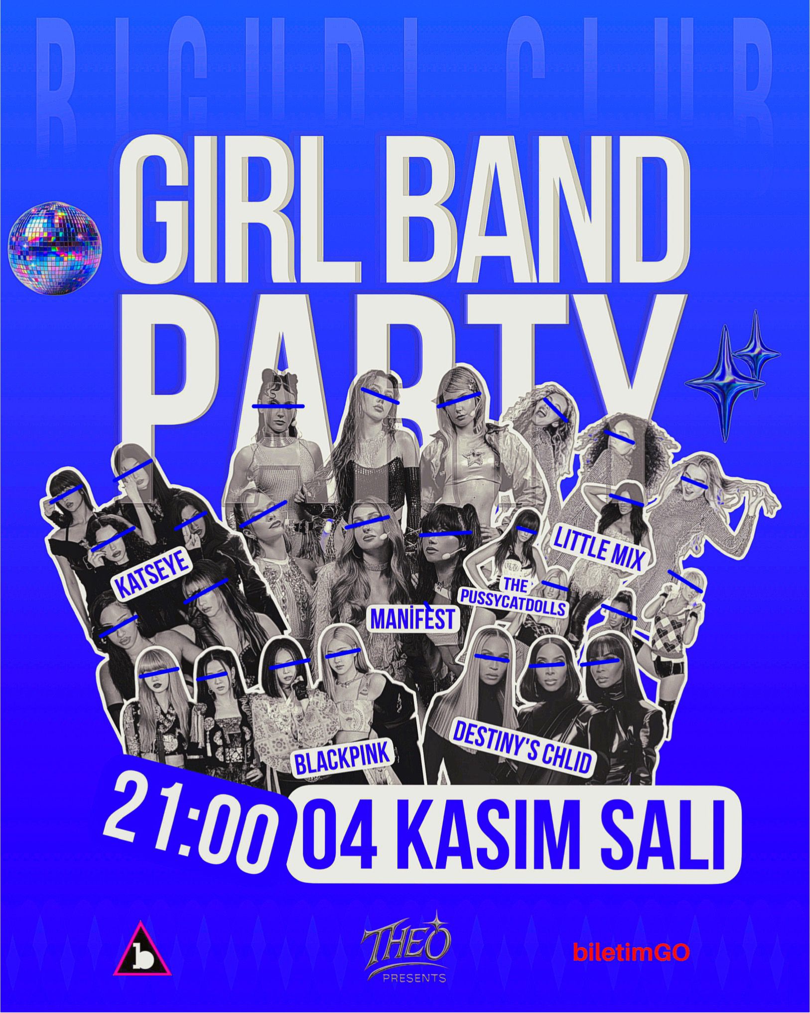 GIRL BAND PARTY