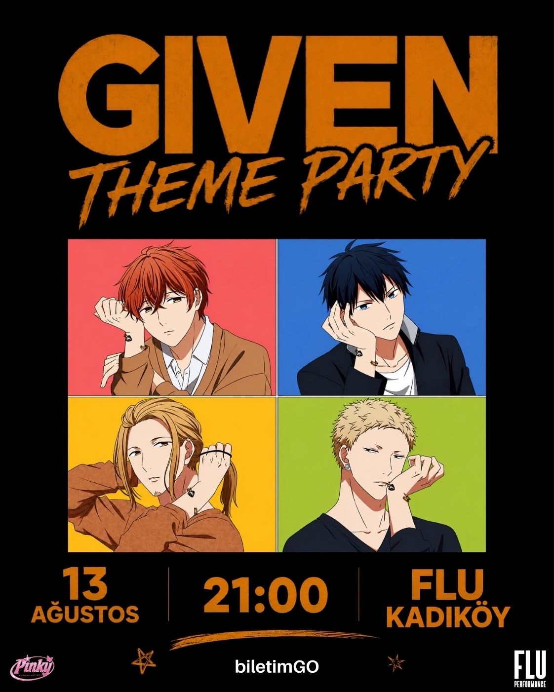 GIVEN THEME PARTY