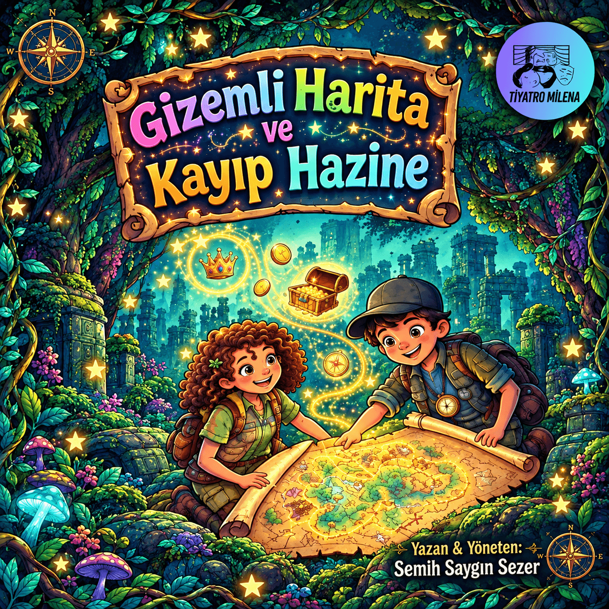 Gizemli Harita ve Kayıp Hazine 'Çocuk Tiyatrosu'