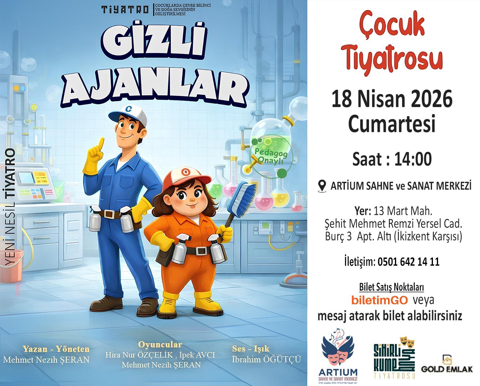 GİZLİ AJANLAR ( ÇOCUK TİYATROSU)
