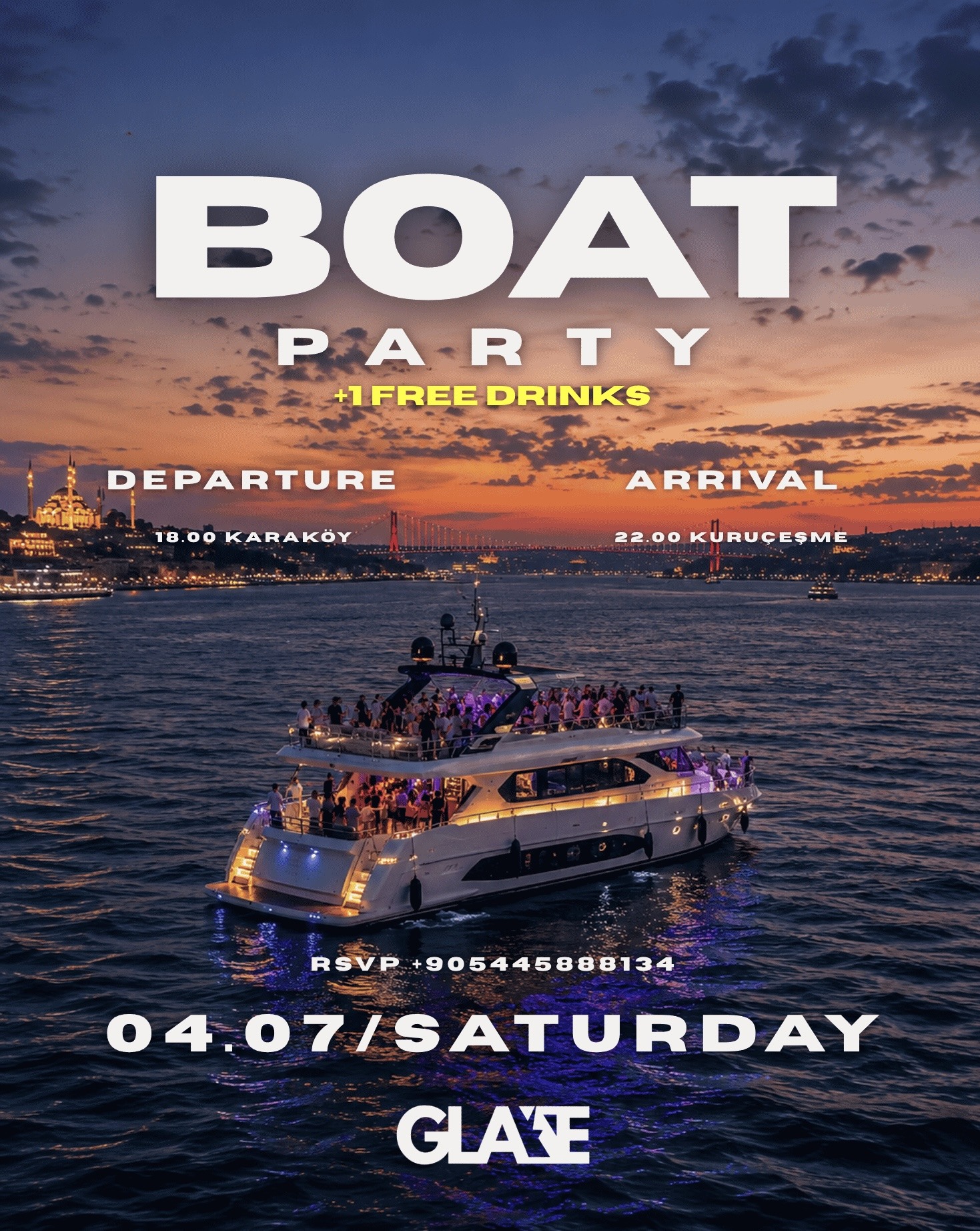 GLAZE BOAT PARTY