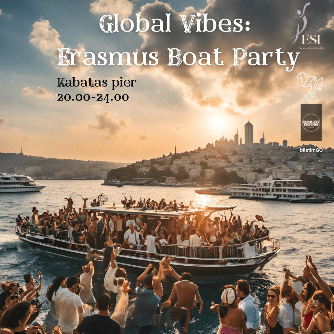 Global Vibes: Erasmus Boat Party