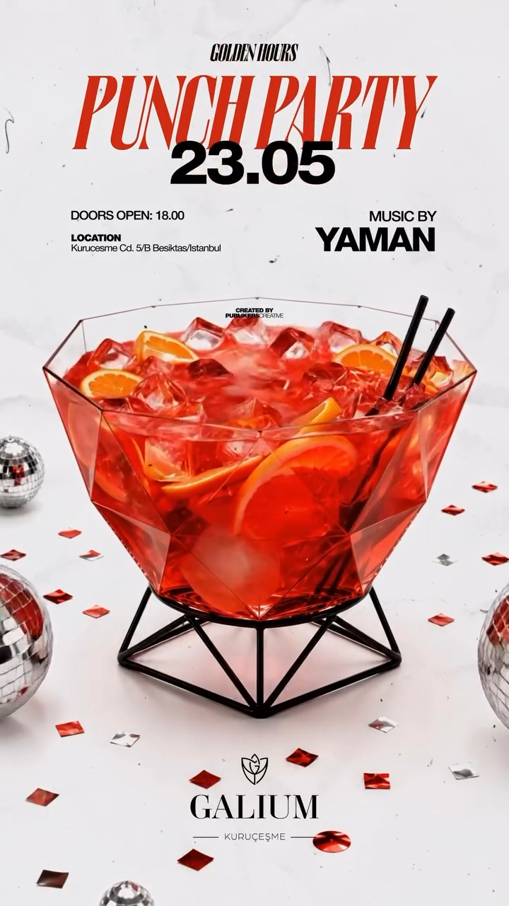 GOLDEN HOURS PUNCH PARTY