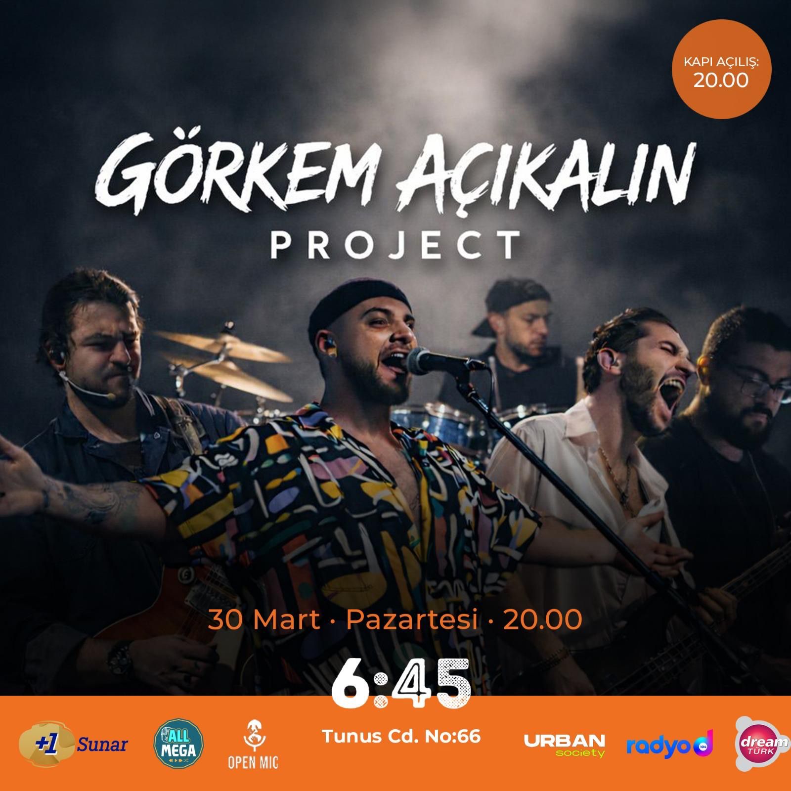 Görkem Açıkalın Project Ankara Konseri