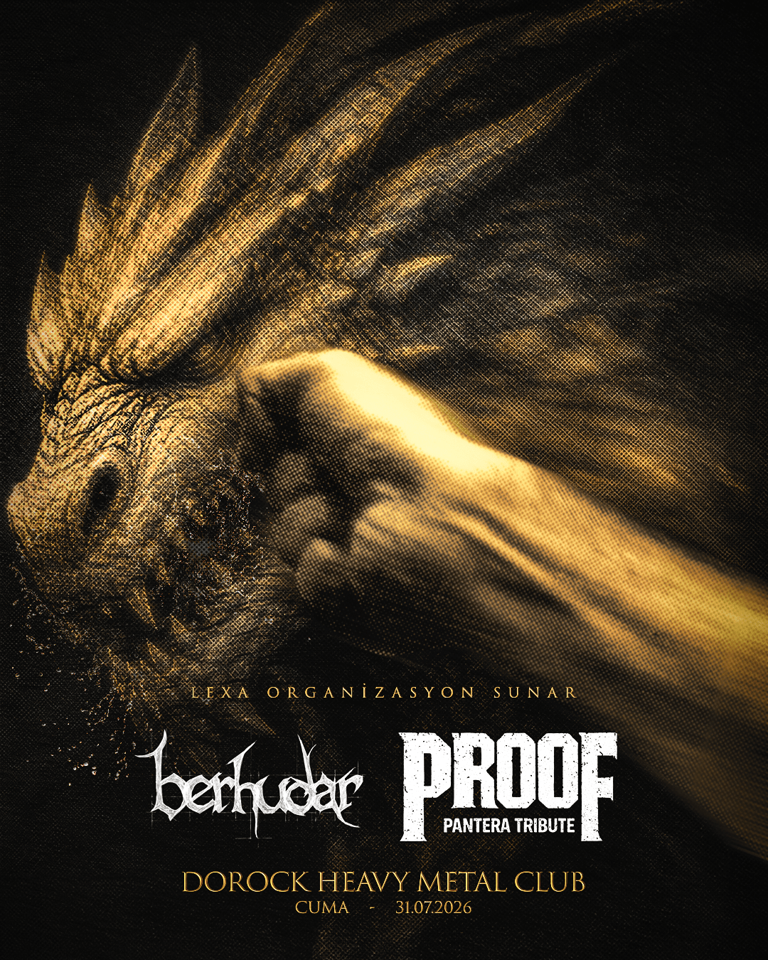 GROOVE METAL NIGHT: PROOF/BERHUDAR