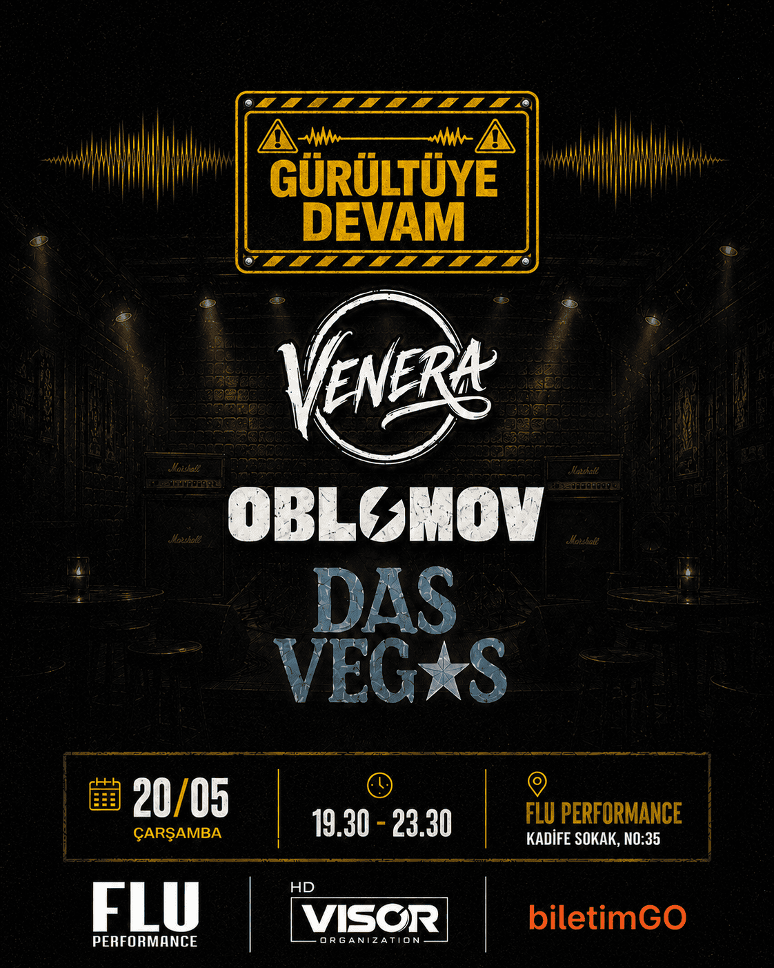 GÜRÜLTÜYE DEVAM