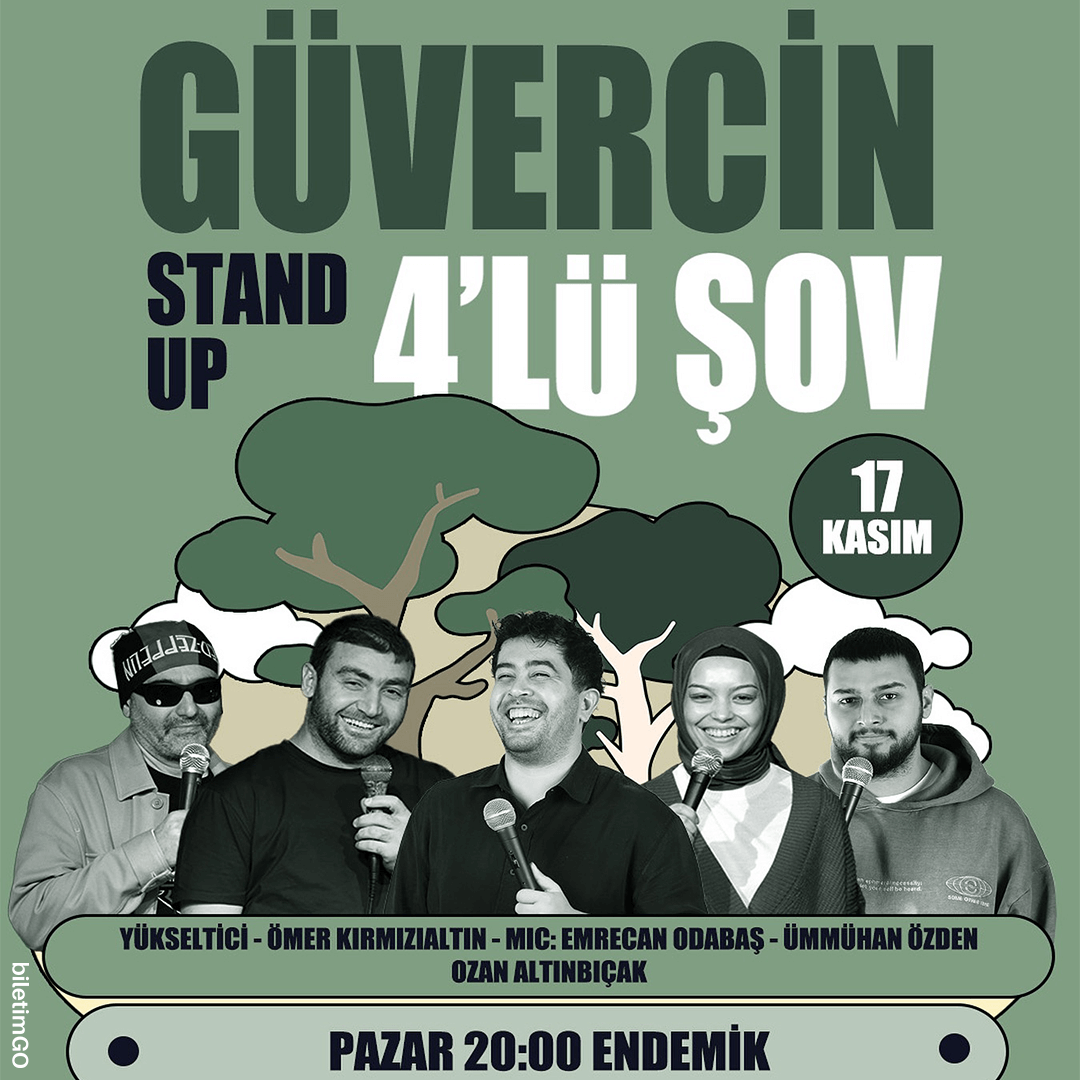Güvercin Stand Up 4 lü Show