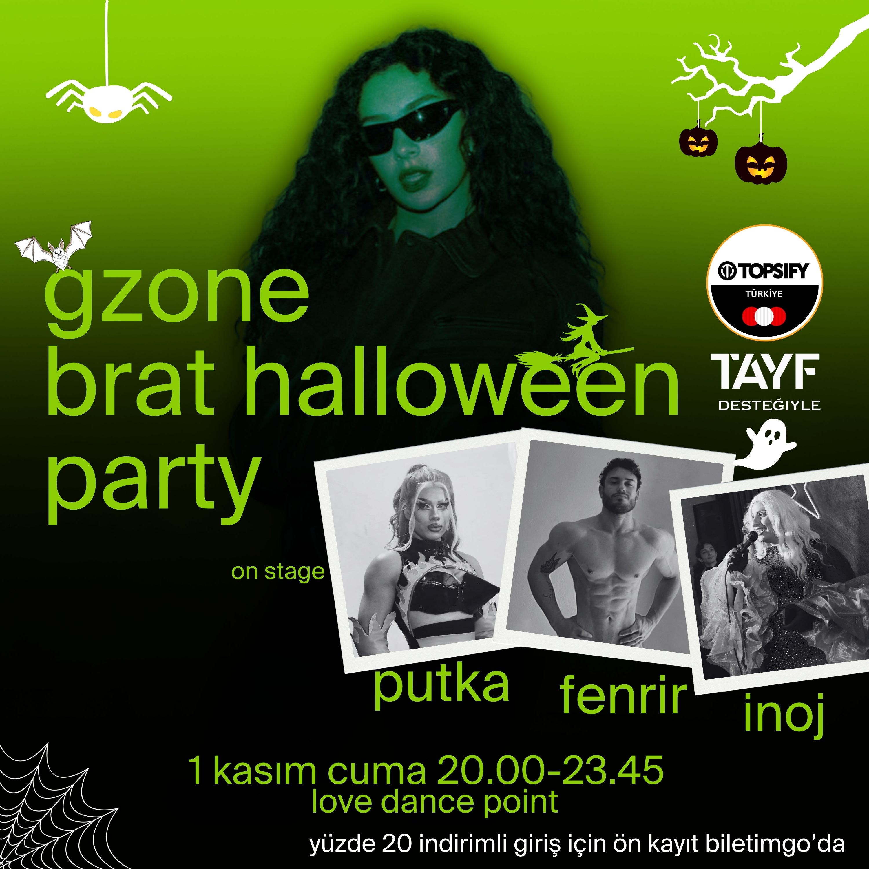 gzone brat halloween party (powered by Topsify Türkiye)