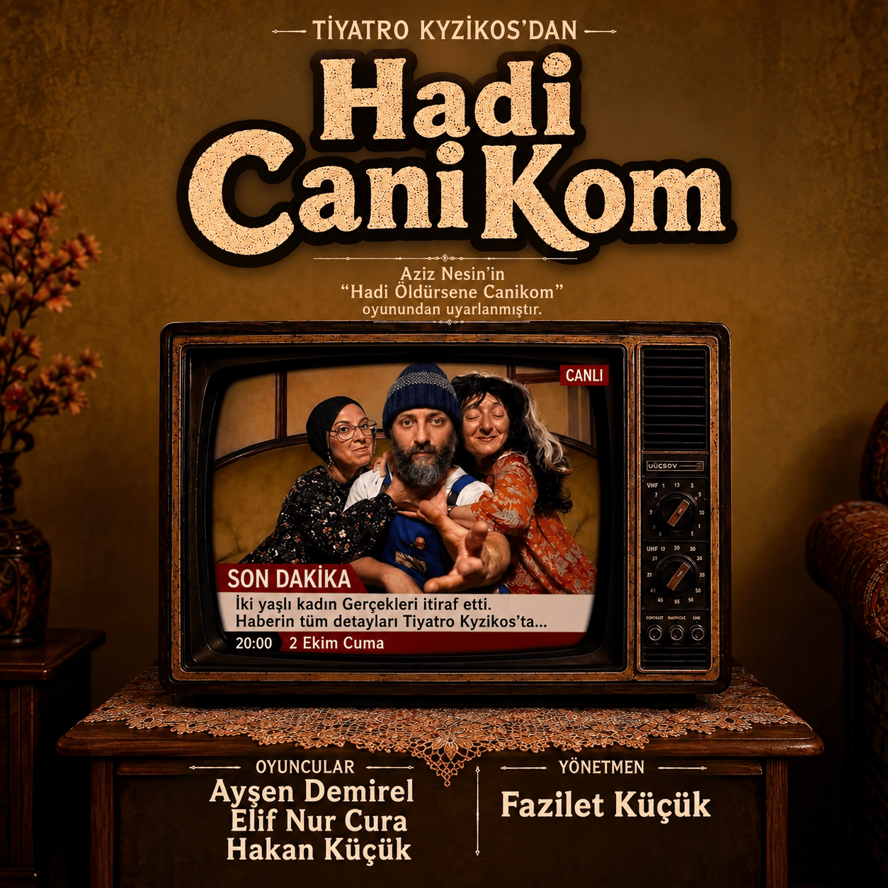 Hadi Canikom etkinlik afişi