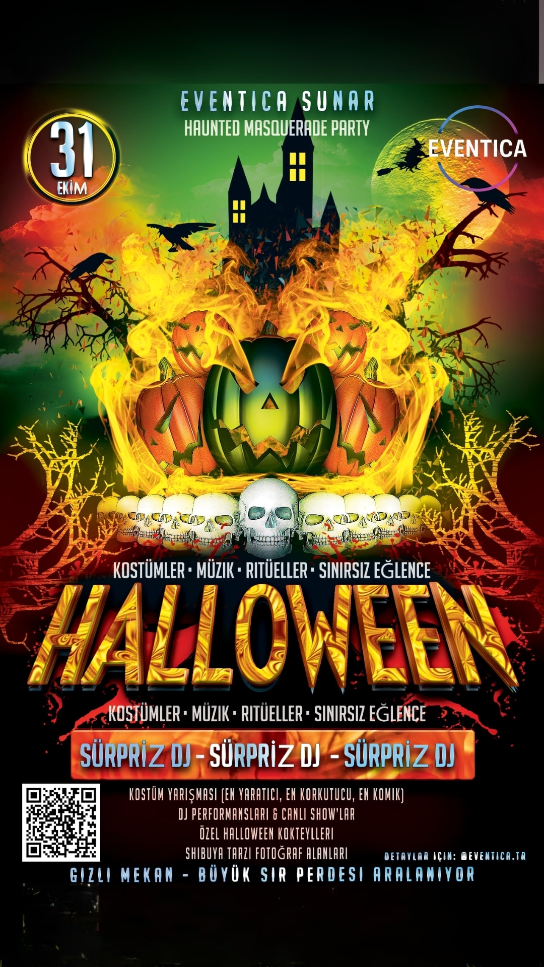 HALLOWEEN 2025: SERUM NIGHT – İZMİR Pub Manje Edition - Ödüllü Yarışma