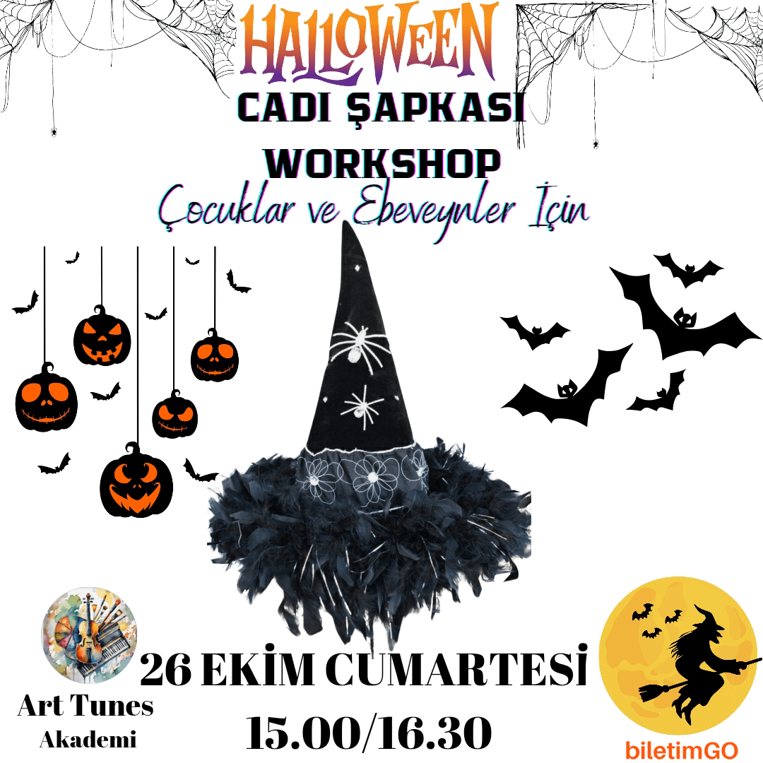 Halloween Cadı Şapkası Workshop