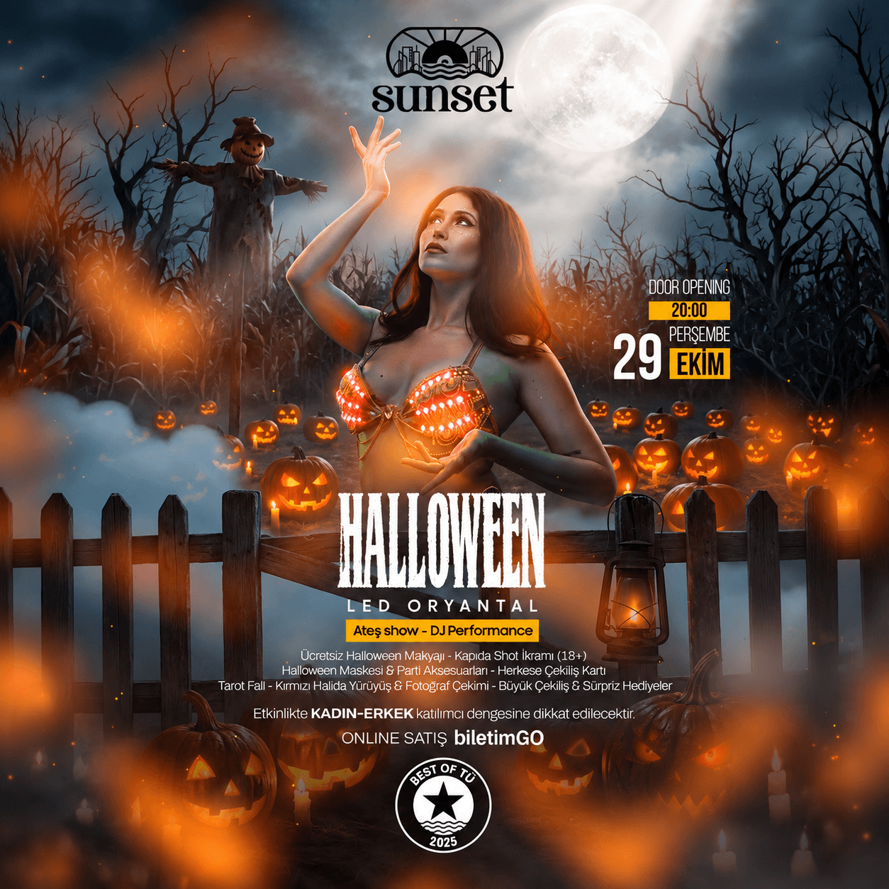 HALLOWEEN - LED ORYANTAL / TÜ