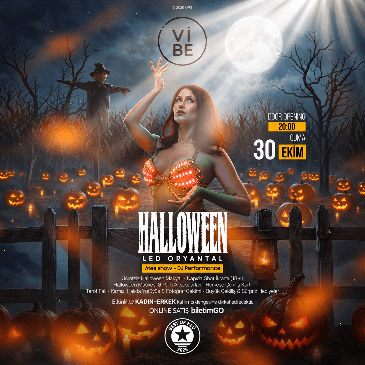 HALLOWEEN - LED ORYANTAL / KLÜ