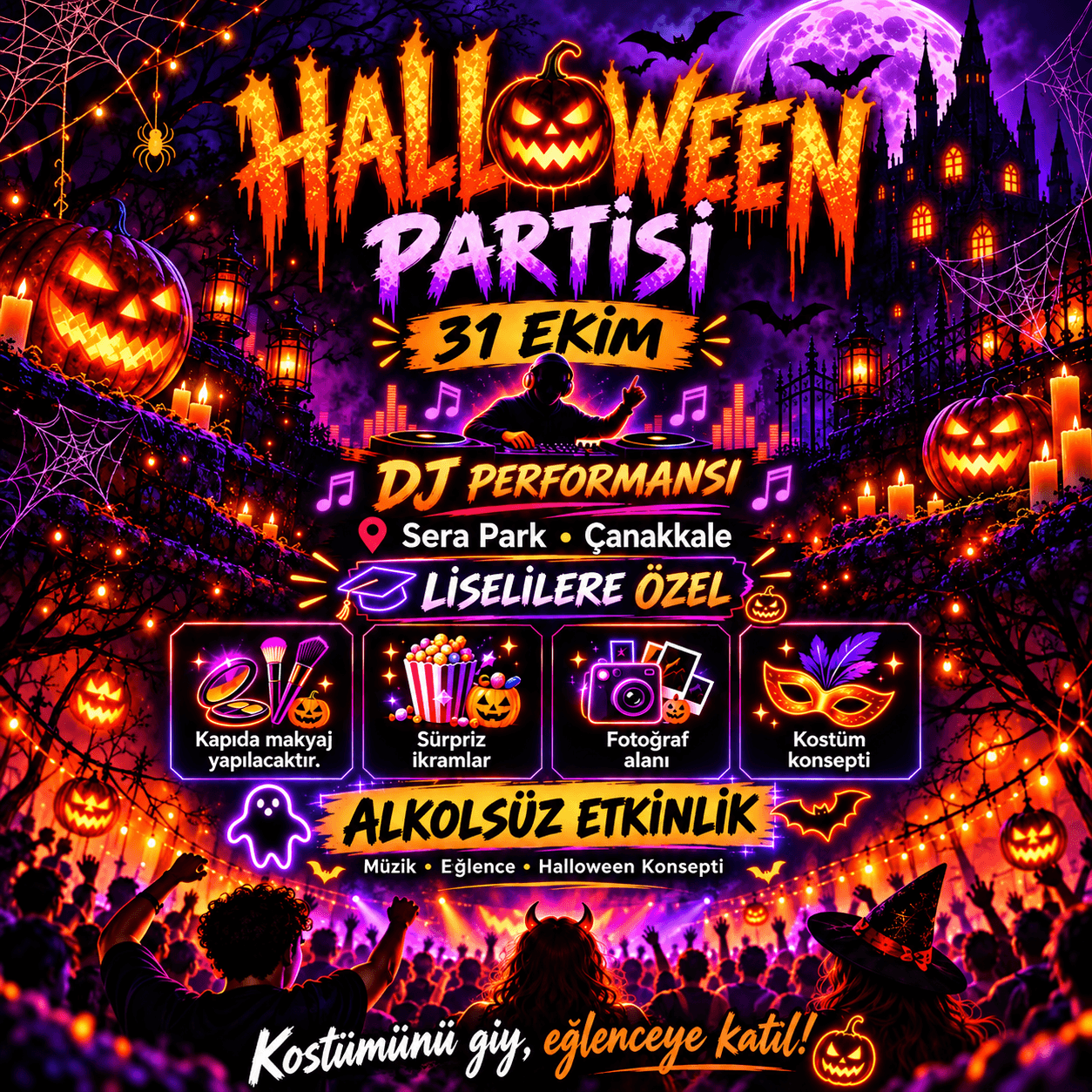 HALLOWEEN LİSELİLERE ÖZEL - ÇANAKKALE