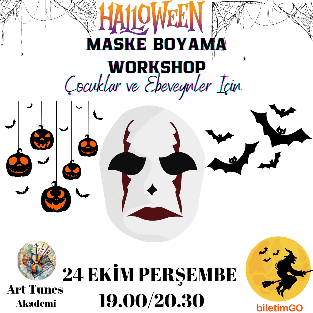 Halloween Maske Boyama Workshop
