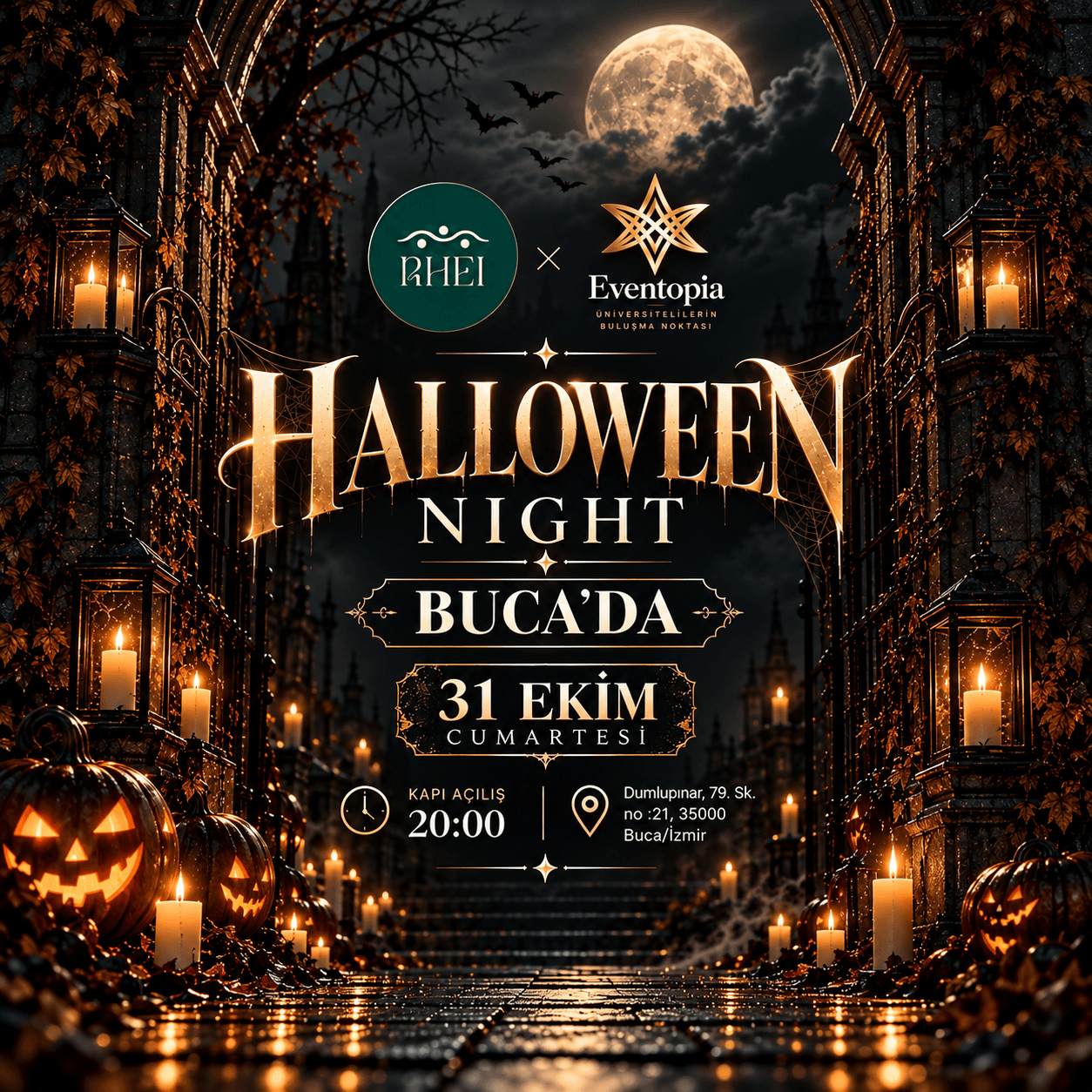 Halloween Night Buca - Rhei Social
