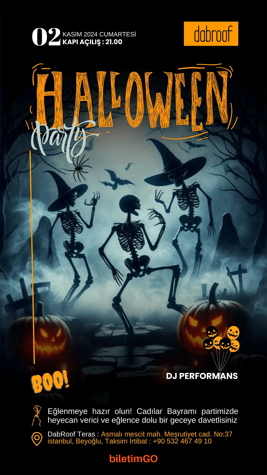 Halloween Parti | 2024 |BEYOĞLU