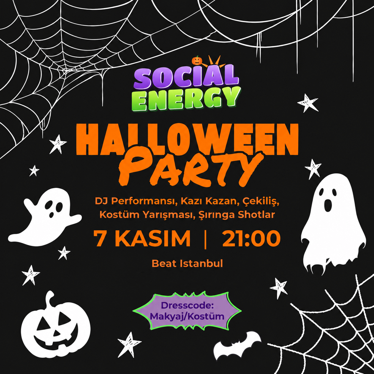 HALLOWEEN PARTİSİ