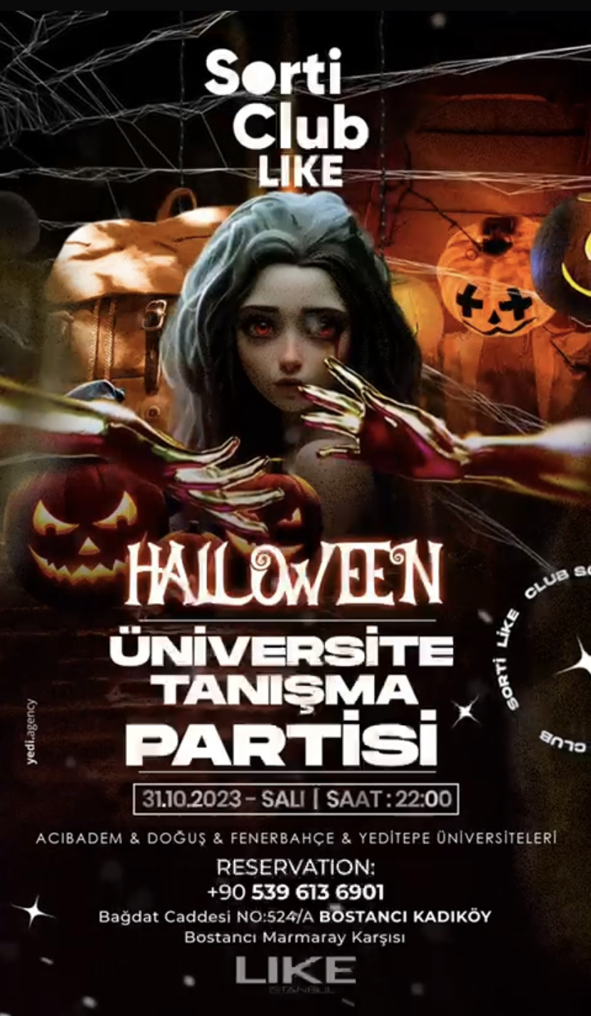 Halloween Party - Like Club İstanbul