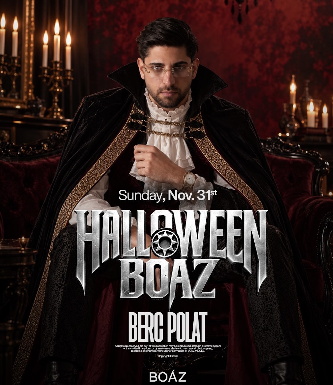 HALLOWEEN PARTY 2026 / BOAZ MİDDLE 1 KASIM PAZAR