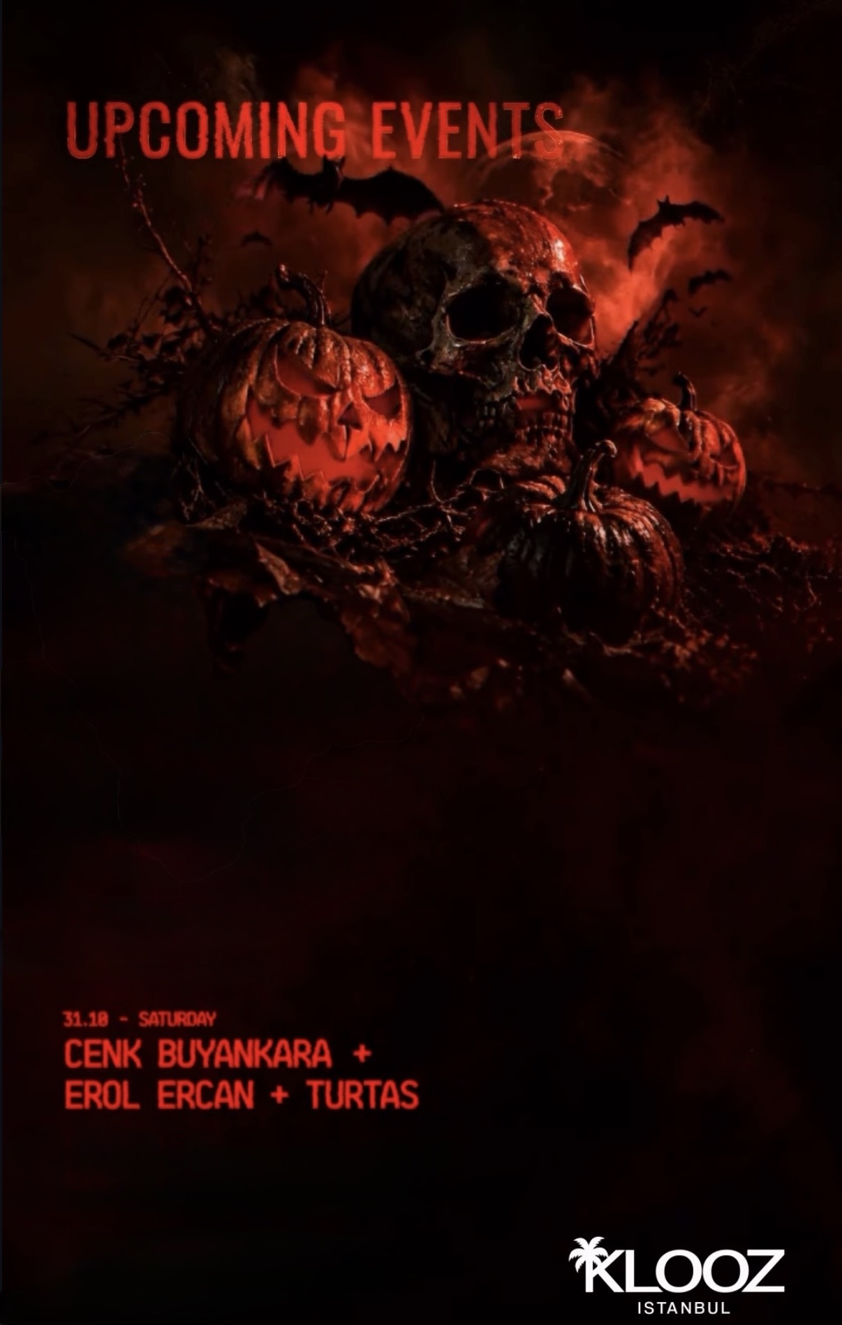 HALLOWEEN PARTY 2026 / KLOOZ İSTANBUL 31 EKİM CUMARTESİ