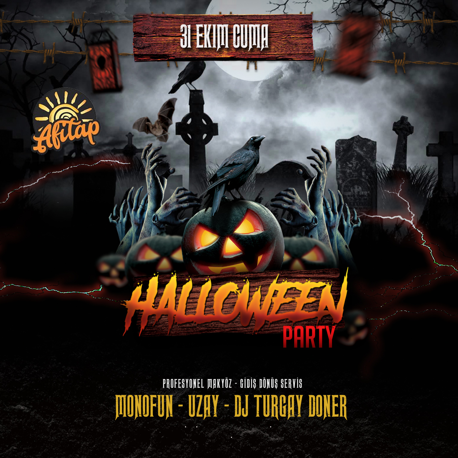 HALLOWEEN PARTY @Afitap Performance Hall