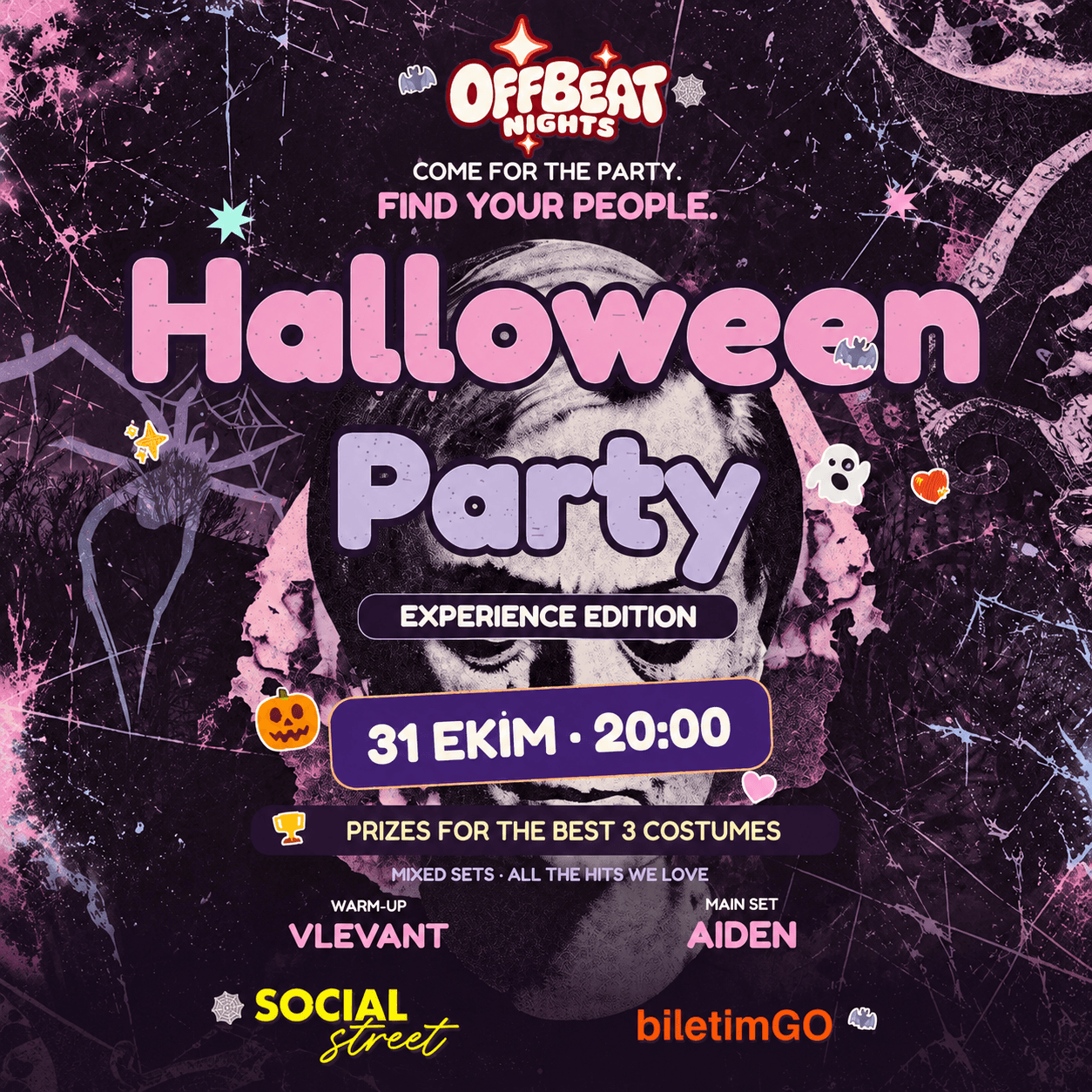 Halloween Party at Social Street