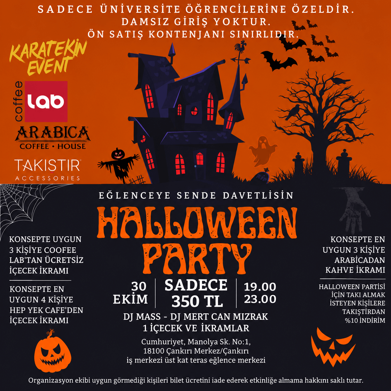Halloween Party Çankırı